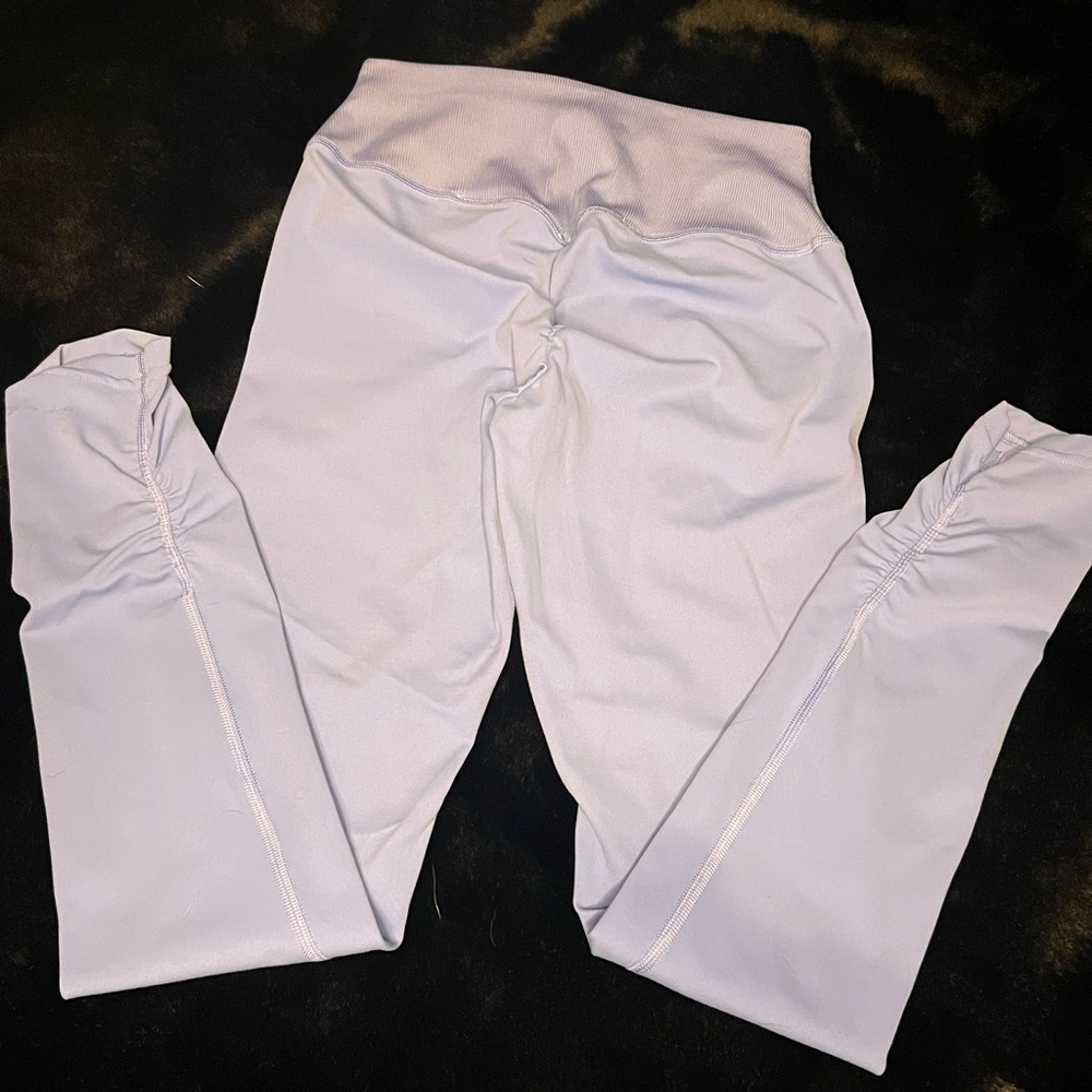 Whitney x Gymshark V2 ribbed waist leggings - Picture 5 of 6